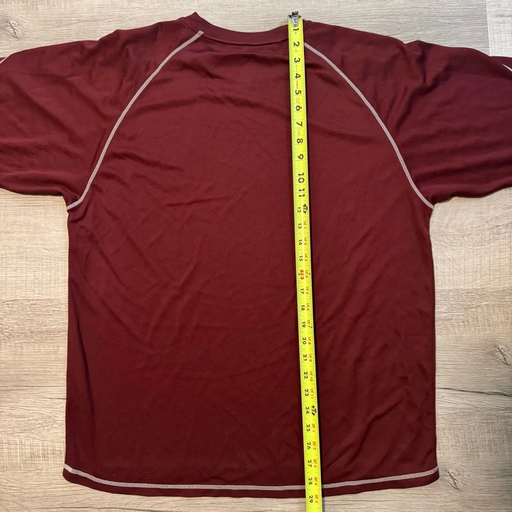 Champion And Disney Collab T Shirt Short Sleeve Maroon Double Dry Tee Size XL - Picture 10 of 11